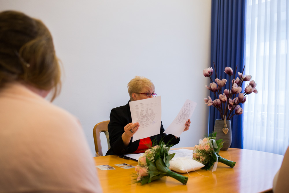 Hochzeit im Standesamt Wandsbek und Ohlendorffsche Villa in Volksdorf